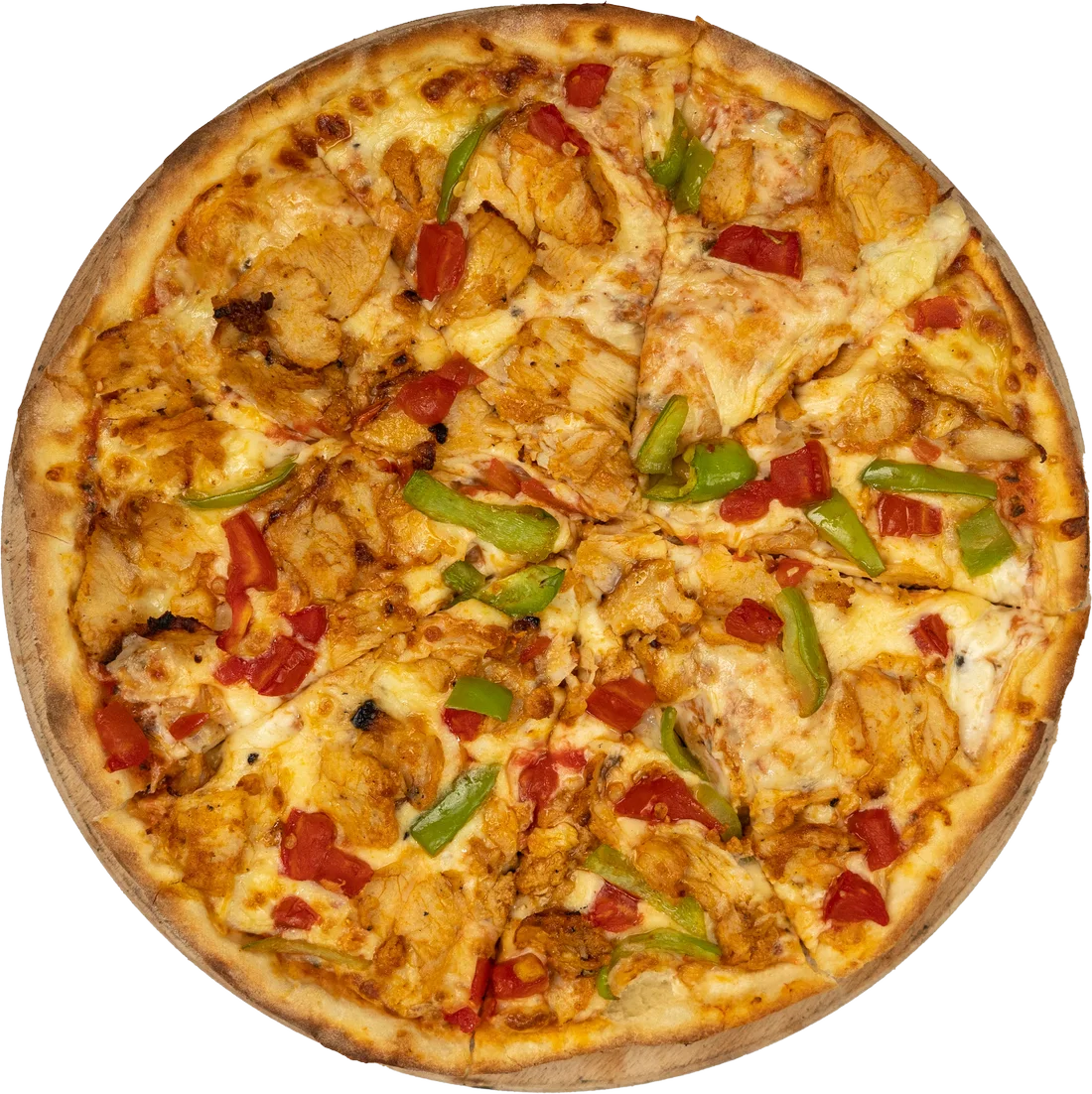 Tavuklu pizza